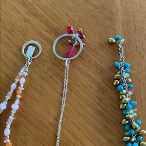 One Baromi necklaces and two bracelets.